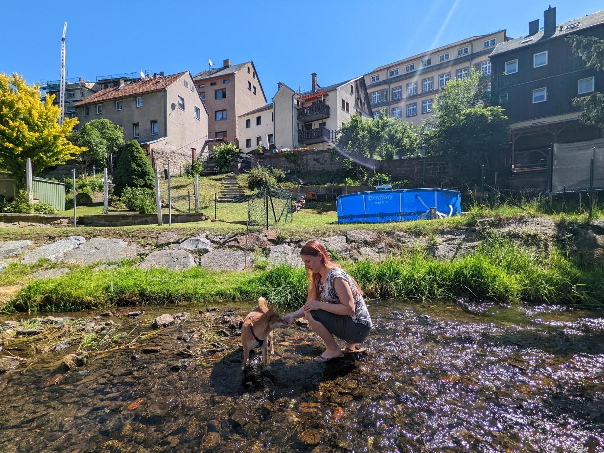 Zi2 - Urlaubsmagie - Whirlpool, Sauna Und Garten Apartment Sebnitz Luaran gambar