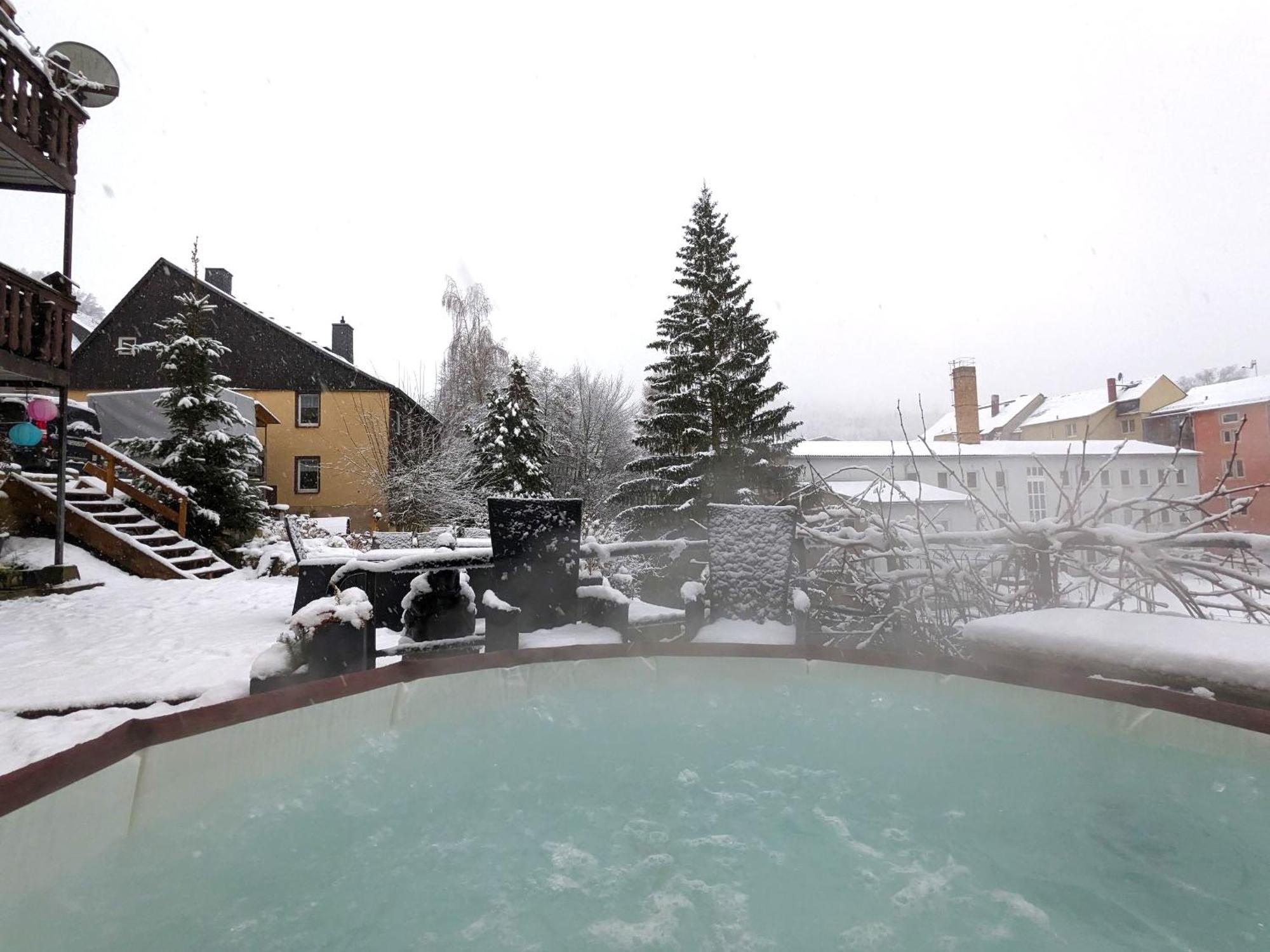 Zi2 - Urlaubsmagie - Whirlpool, Sauna Und Garten Apartment Sebnitz Luaran gambar