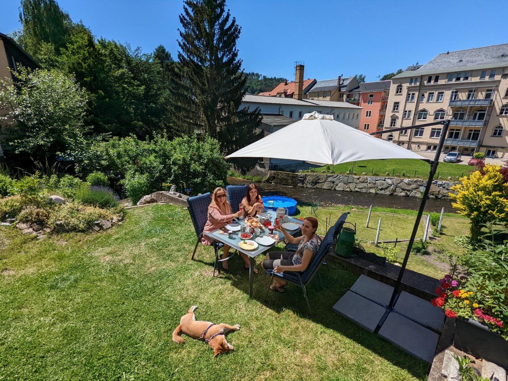 Zi2 - Urlaubsmagie - Whirlpool, Sauna Und Garten Apartment Sebnitz Luaran gambar